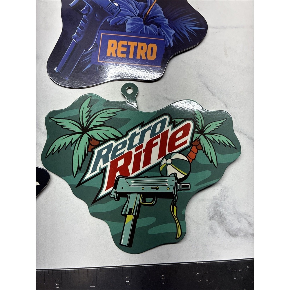 Retro Rifle Sticker Lot 4 - Picture 5 of 5